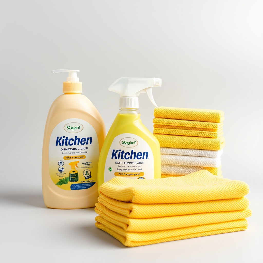 Kitchen Cleaning Essentials Set
